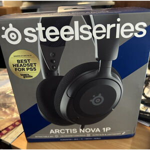 Steelseries Arctis Nova 1P Gaming Headset Ultra Slim and Lightweight Black